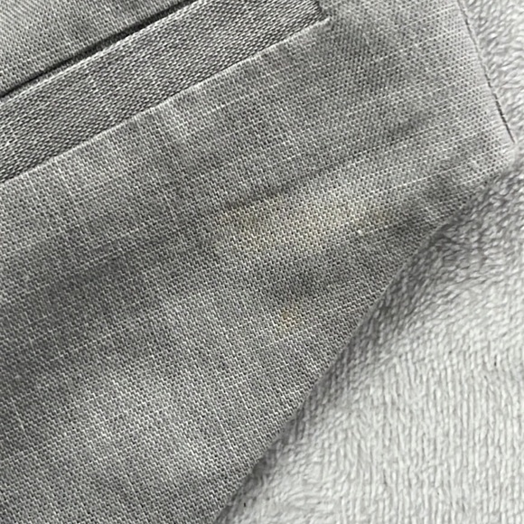 Janie & Jack 3 Linen Cotton Blend Gray Special Occasion Vest - Picture 2 of 9